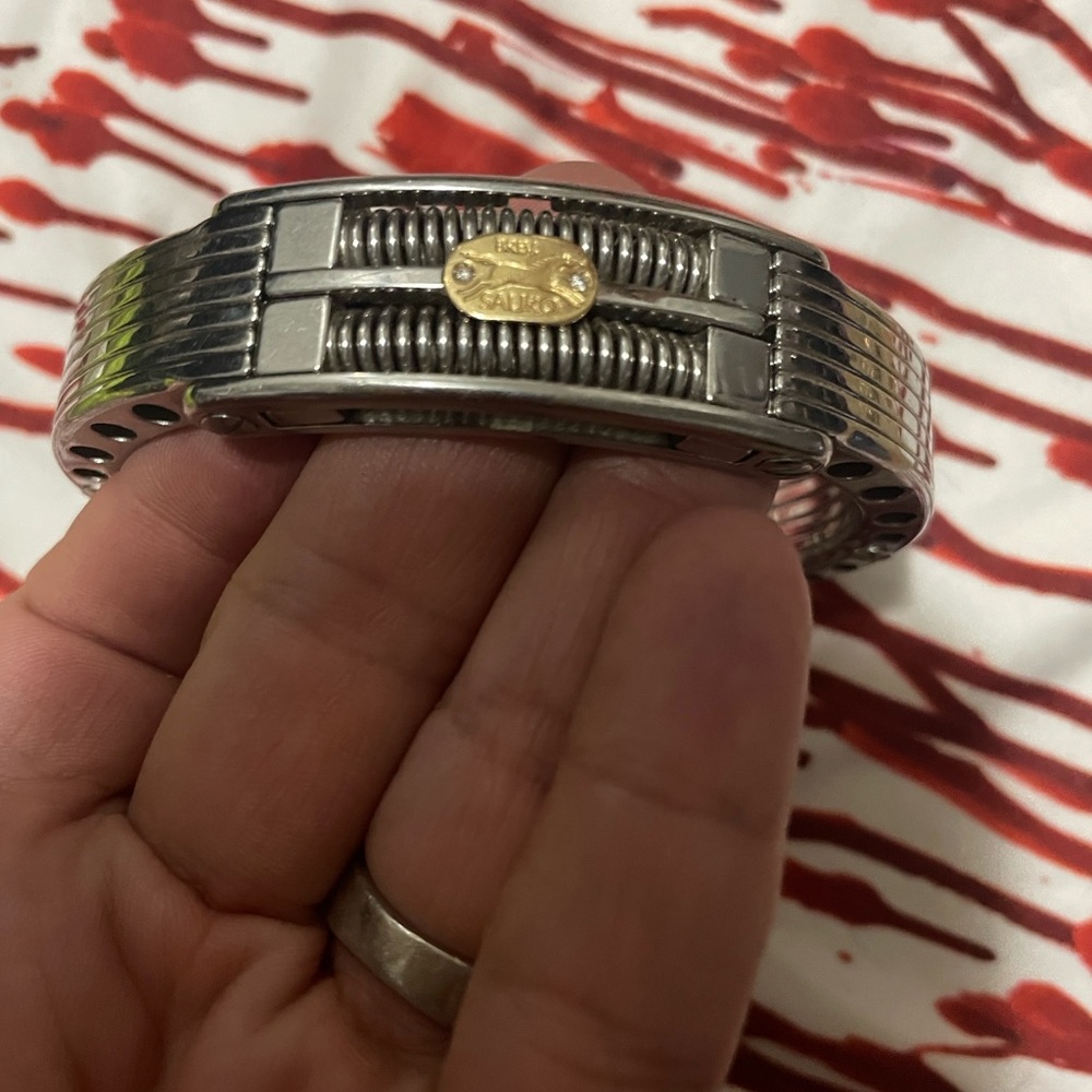Men or Women's Silver and Gold Watch Bracelet